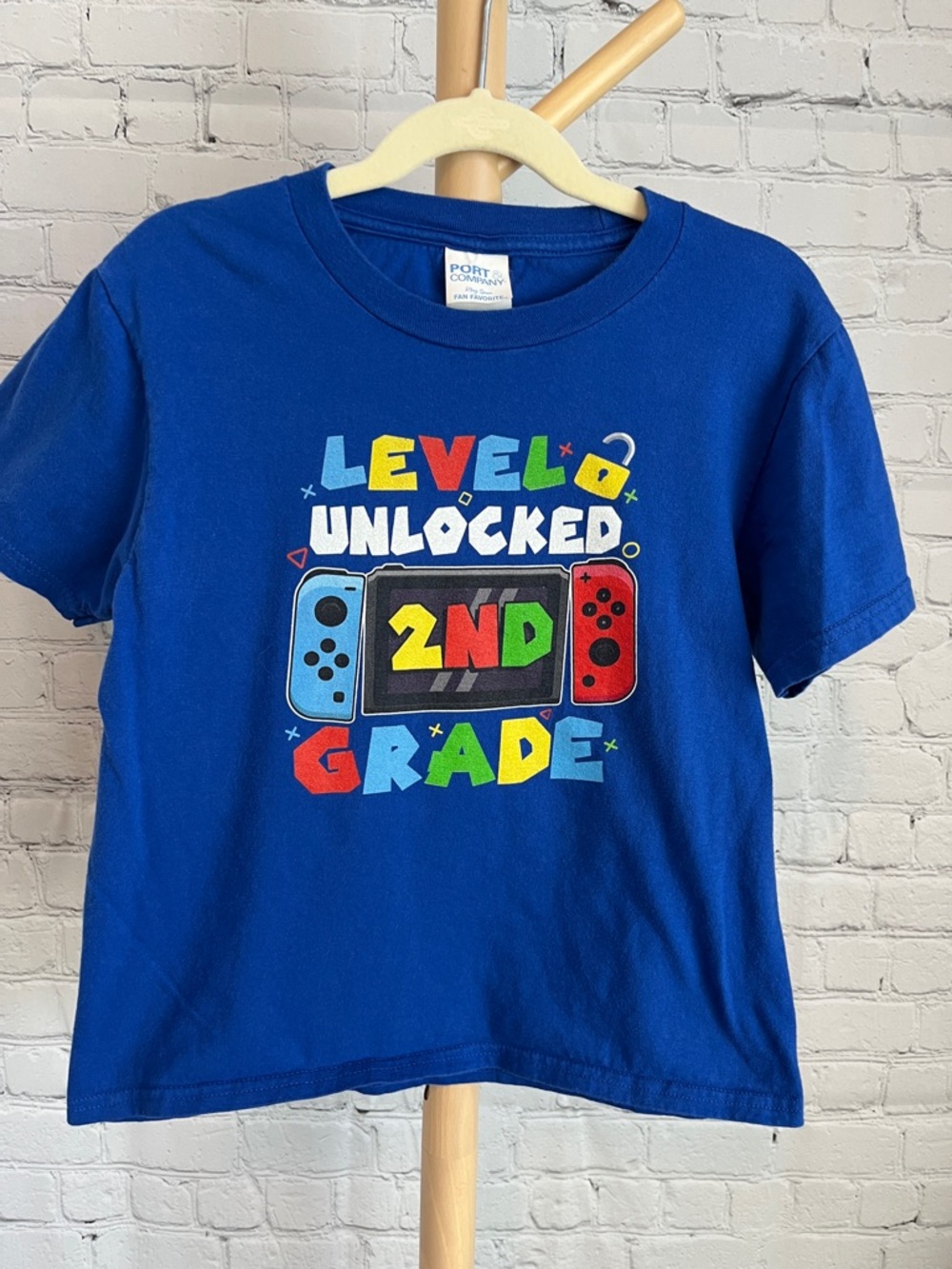 ⭐️⭐️ PICK 5 / $20 Boys Level Unlocked 2nd Grade Kids T-Shirt